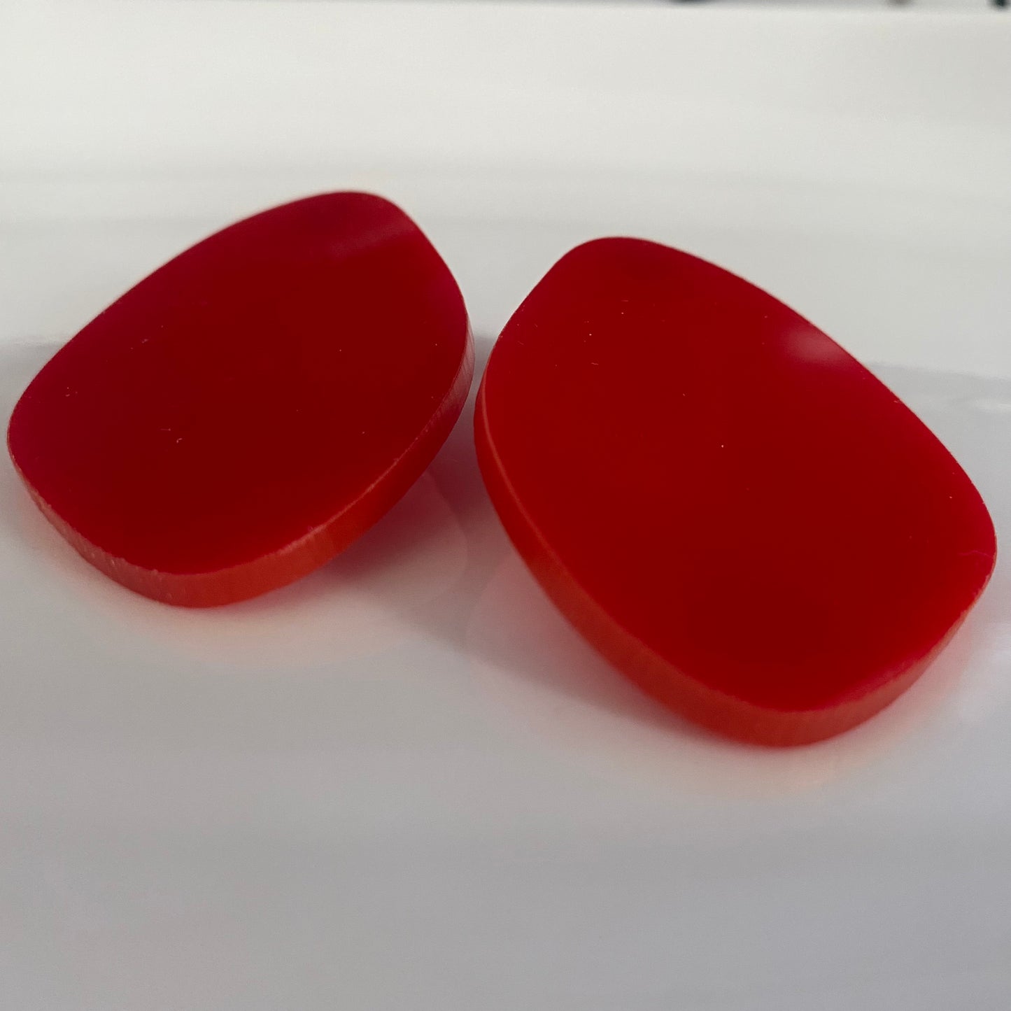 Wood resin stud earrings SA | Sybarite Accessories