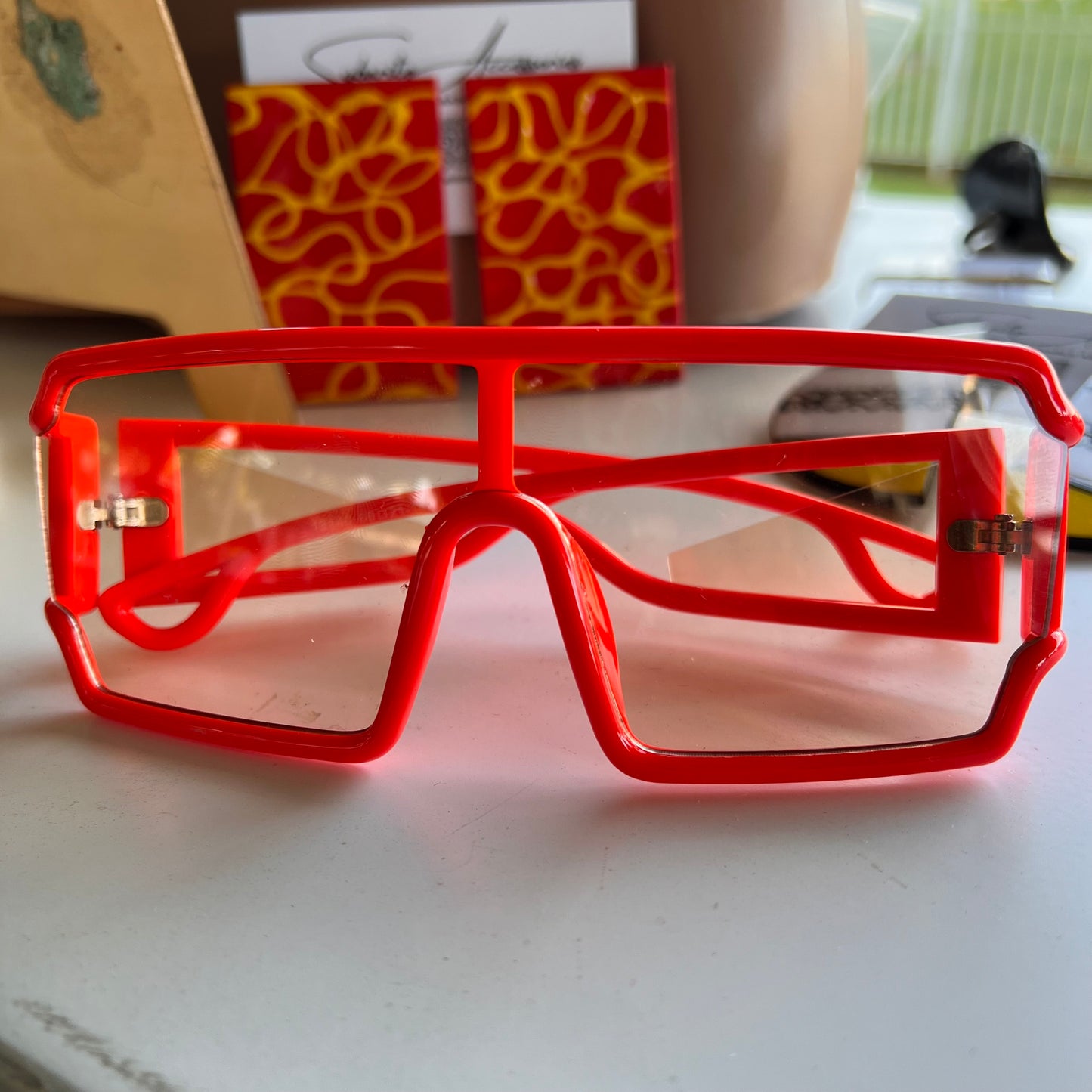 Orange Glasses