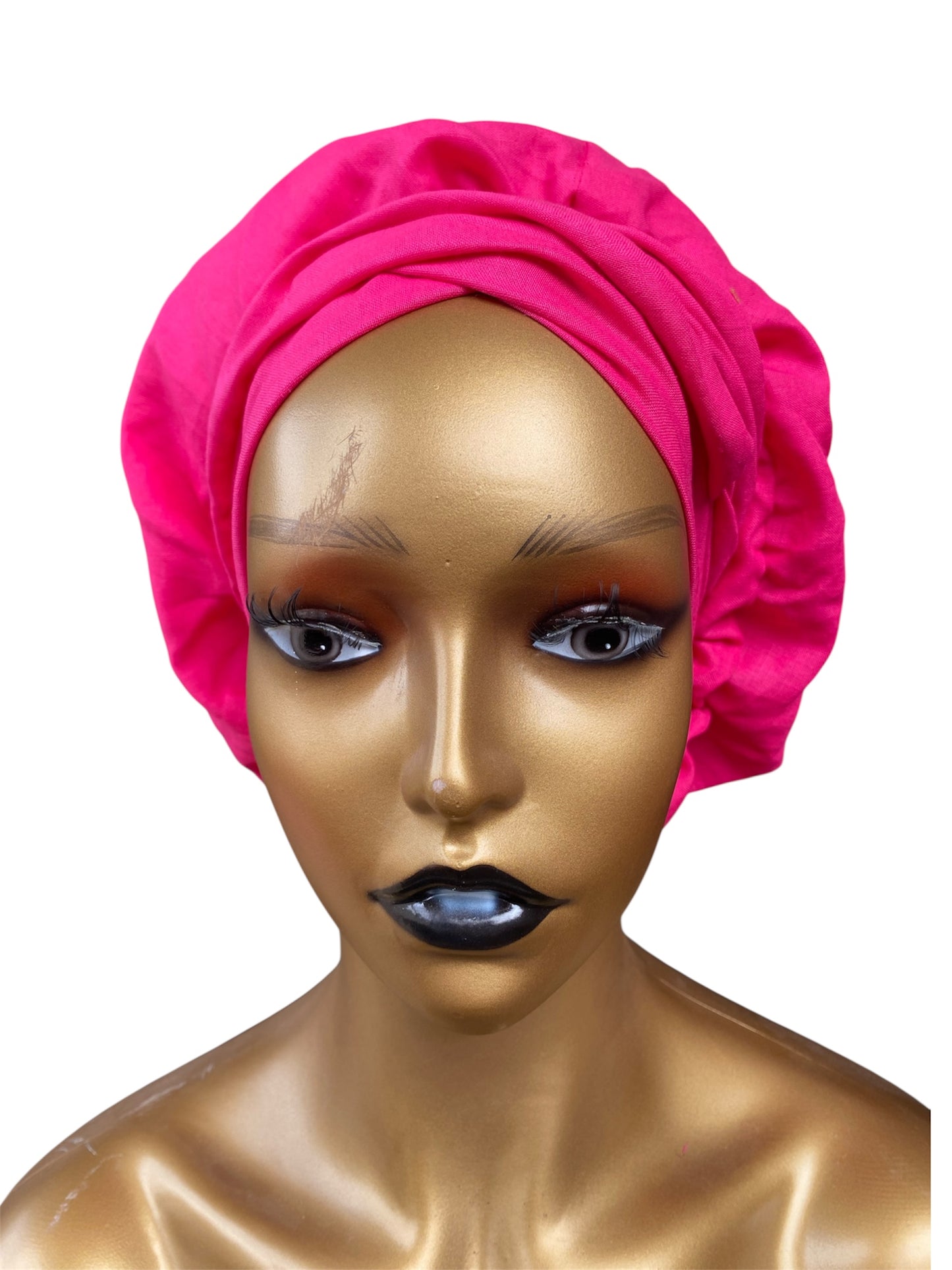 Headwrap Pink Linen