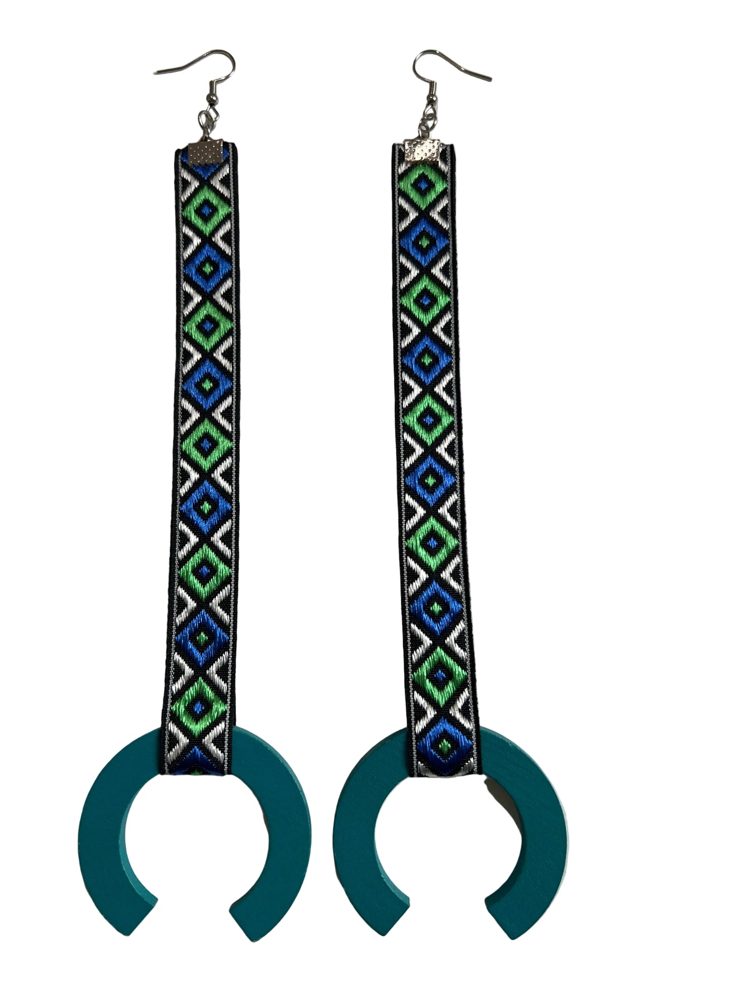 iNqola Blue Earrings - “Carriage”
