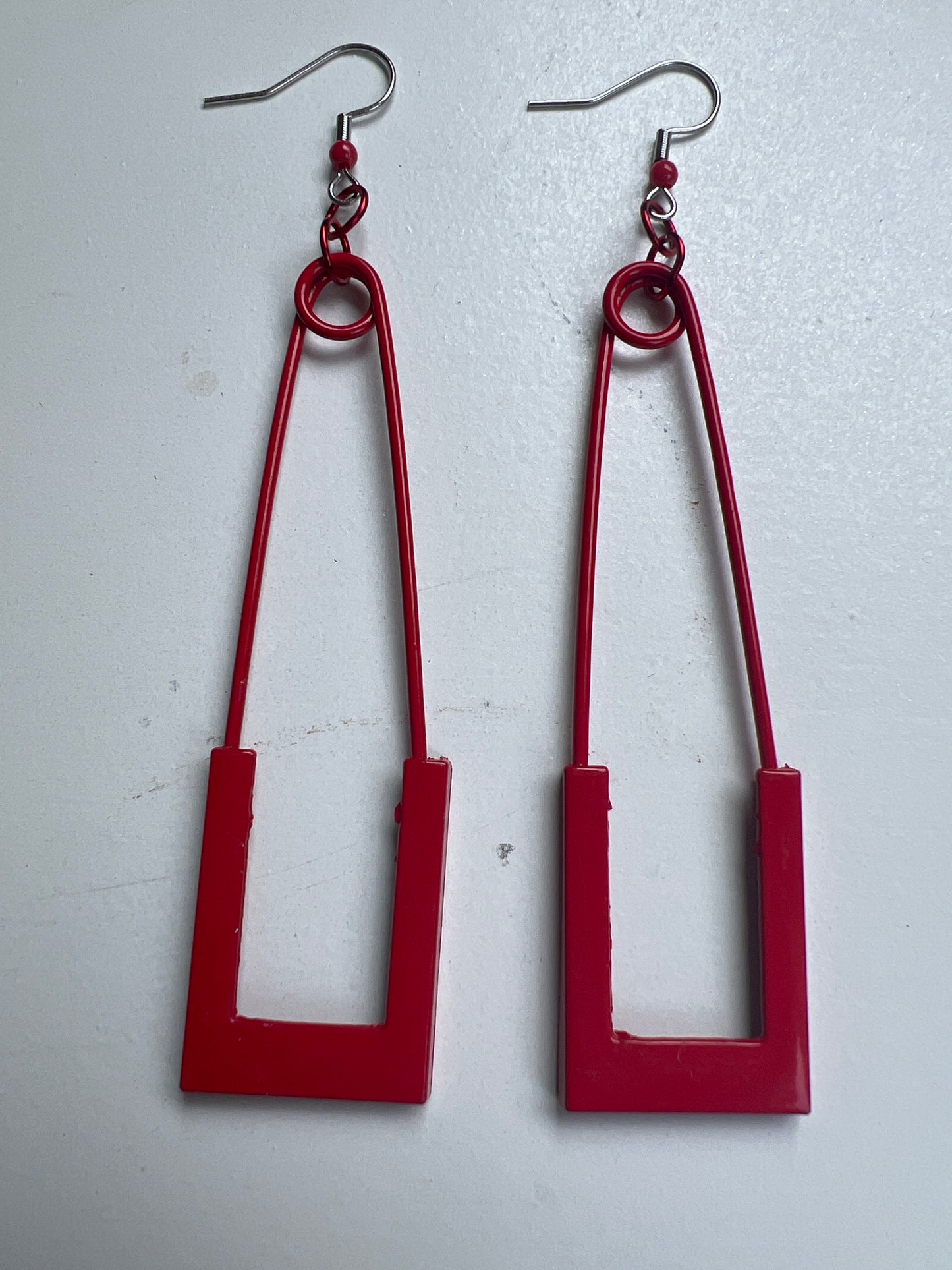 10cm Safety Pin Earrings