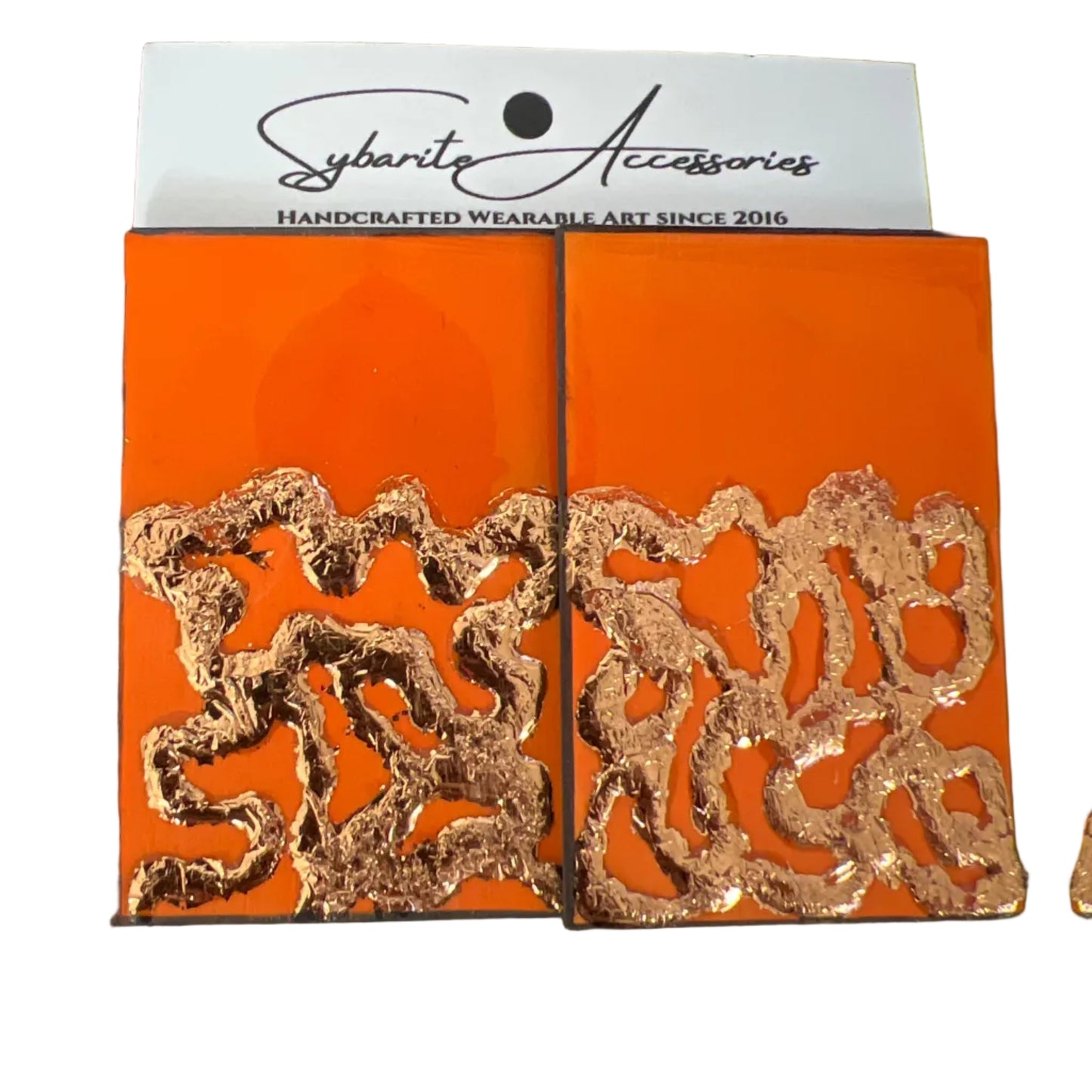 Orange Earrings