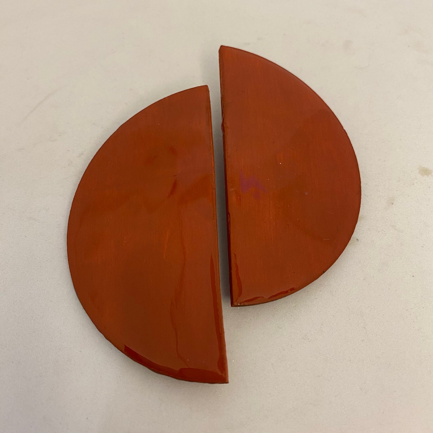 Half Circle 7cm earrings