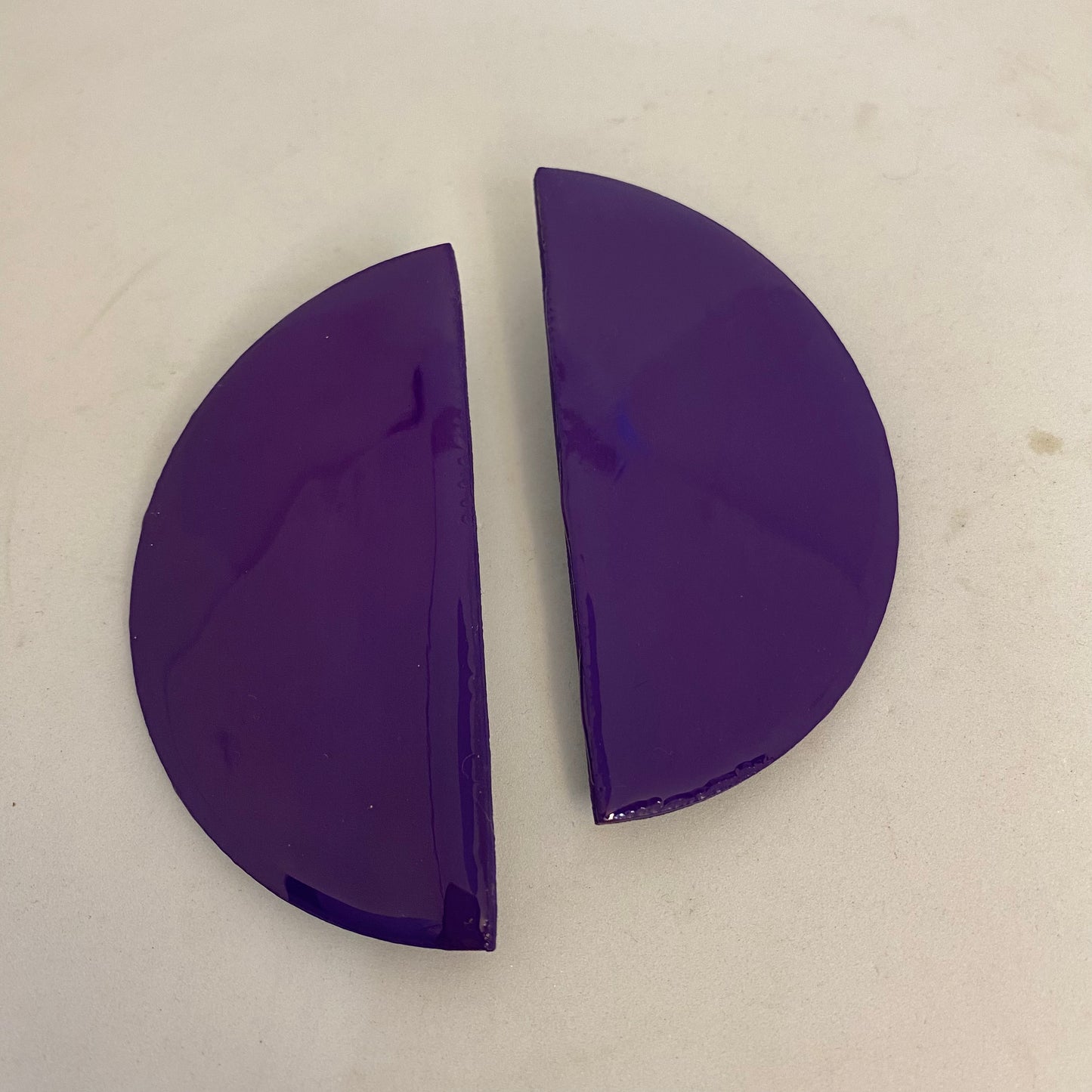 Half Circle 7cm earrings