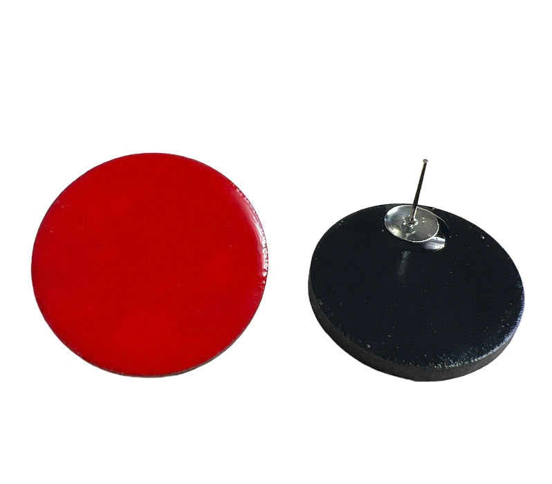 Button Earrings