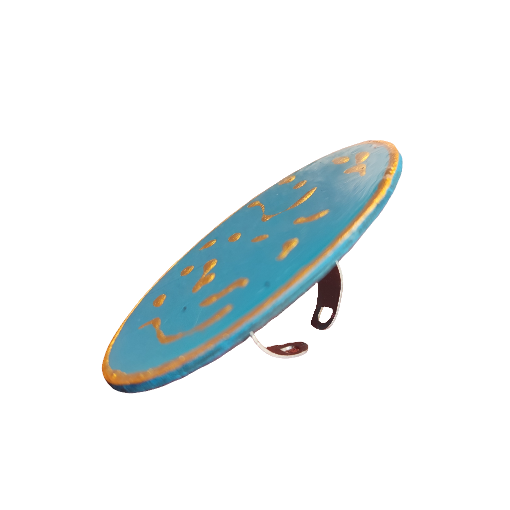 Blue Gold Ring