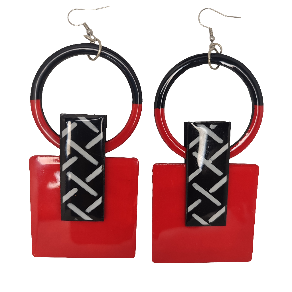 Nomthandazo Red Earrings