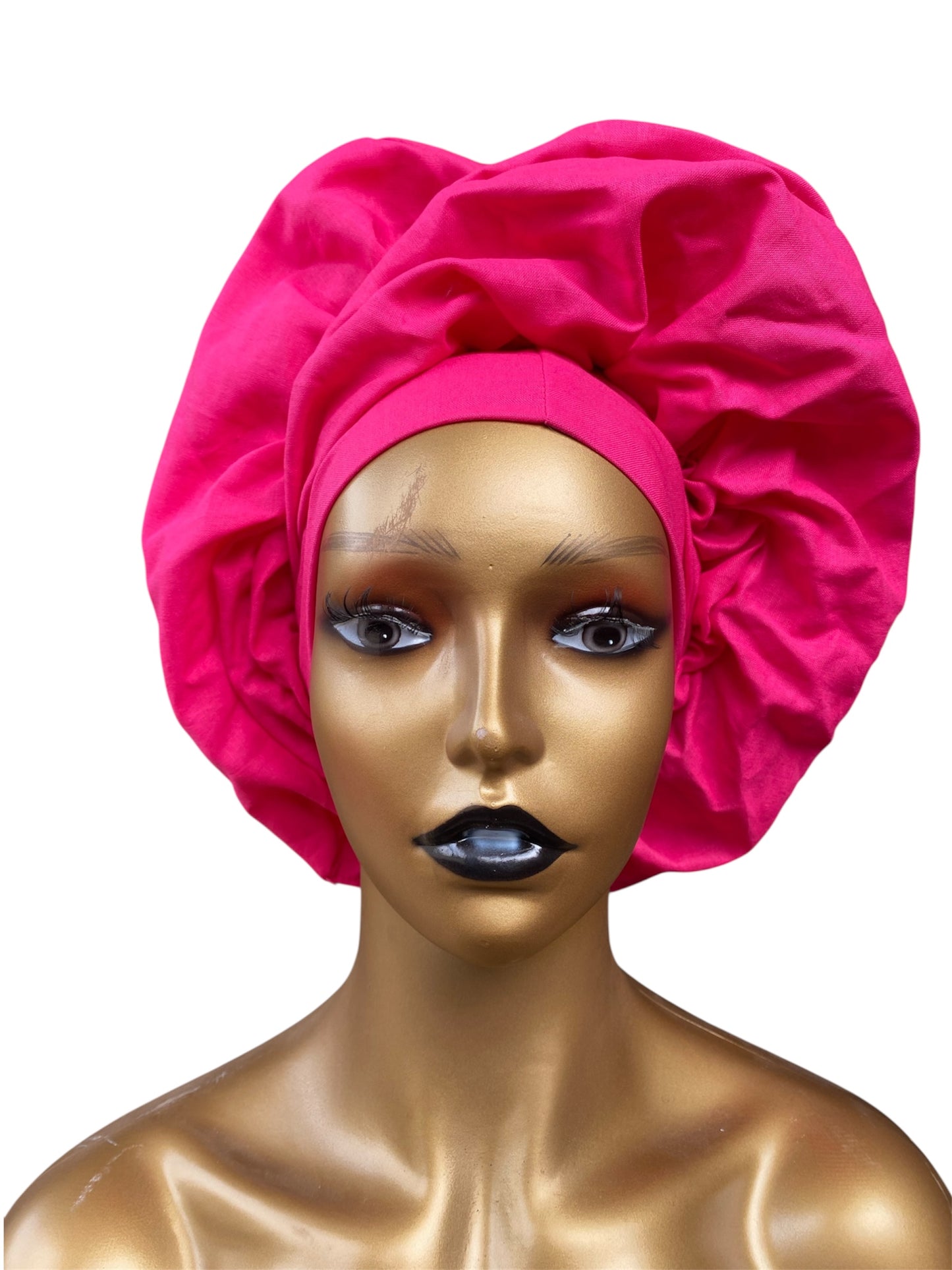 Headwrap Pink Linen