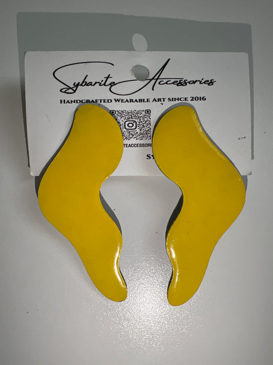 On Sale Yellow Earrings