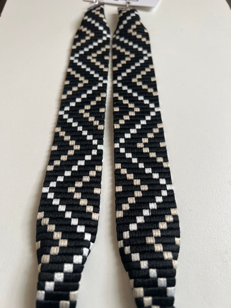 30cm Earrings black