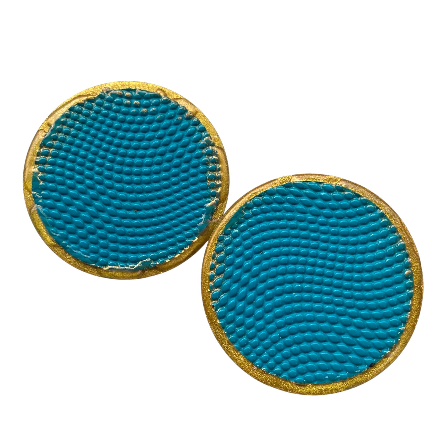 Faux Leather Earrings