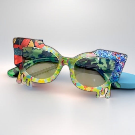 Tear Drop Glasses