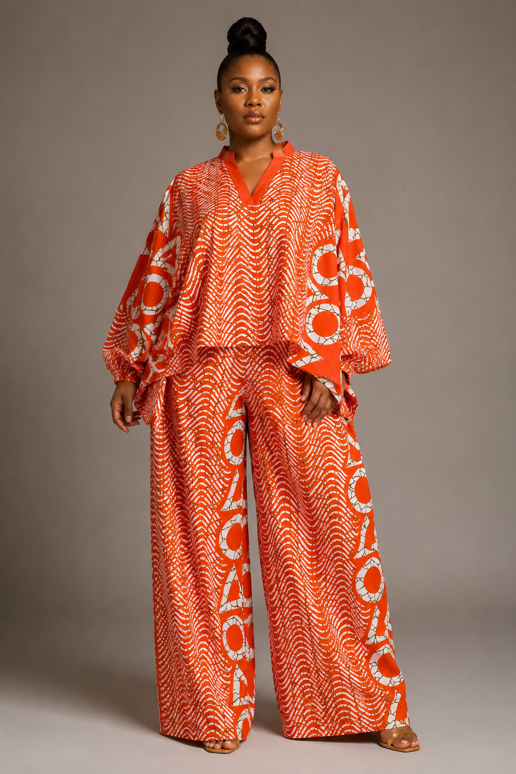 The Aura Palazzo Lounge Pants (Perfect match if paired with the tops)