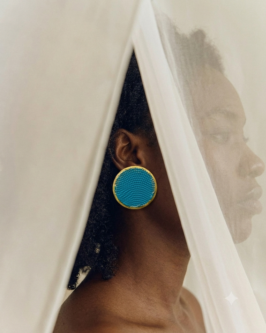 Faux Leather Earrings