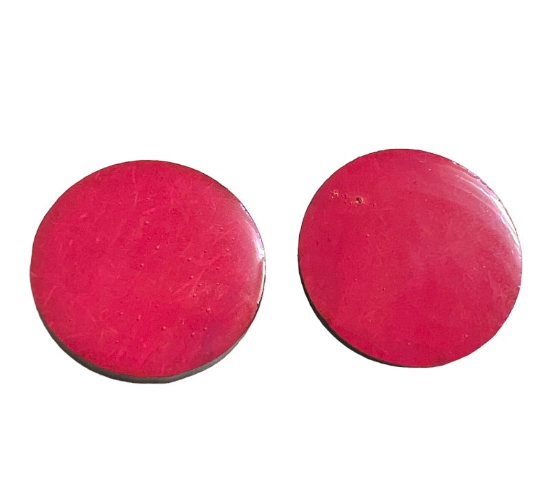 Button Earrings