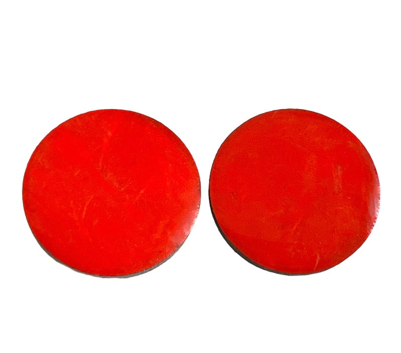 Button Earrings