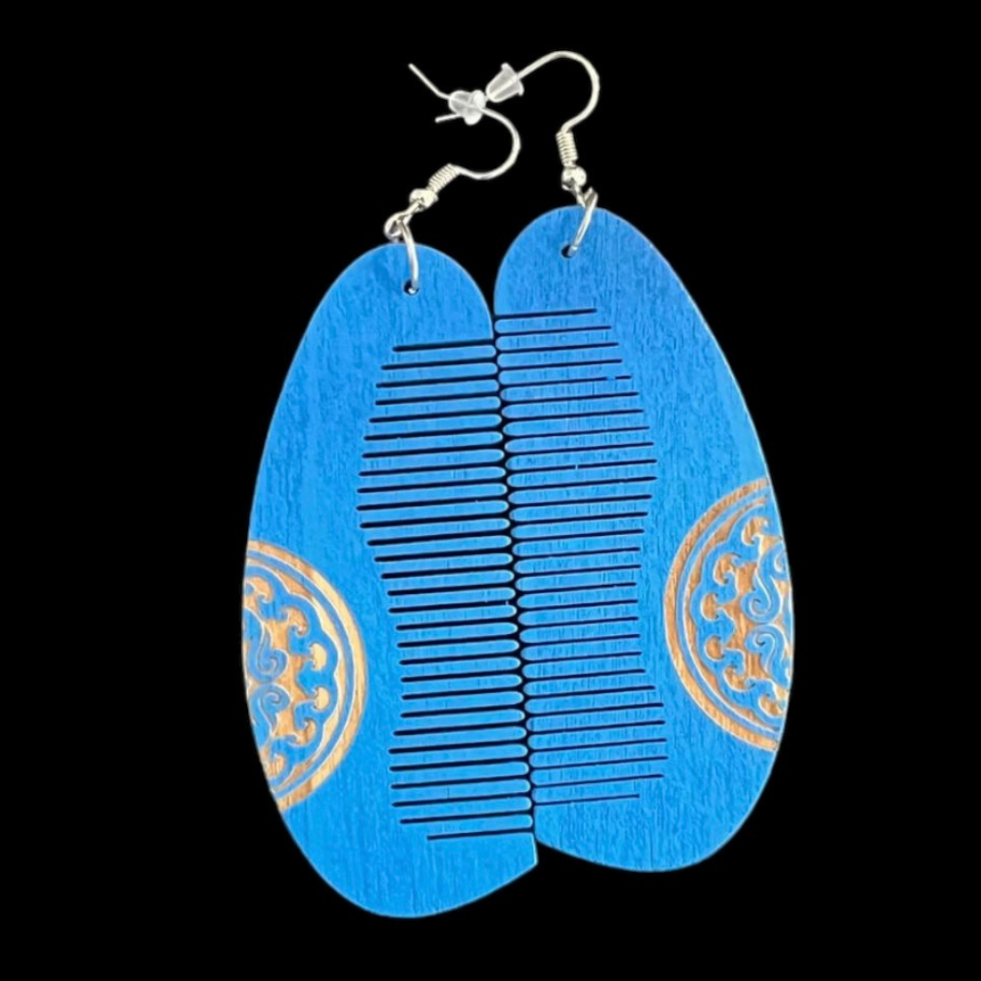 Lightweight Comb Earrings