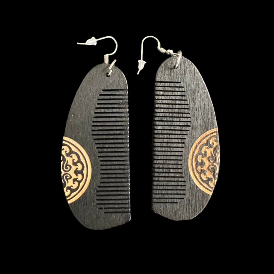 Lightweight Comb Earrings