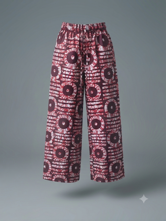 Aura Palazzo Lounge Pants – Cosmic Dahlia