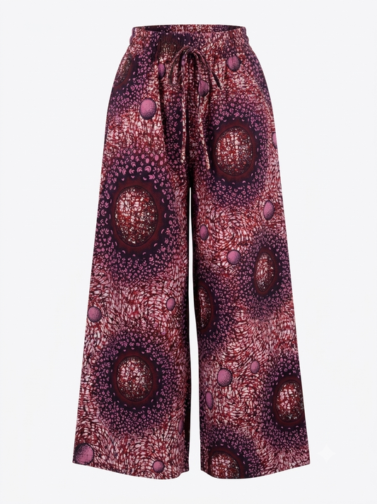 Aura Palazzo Lounge Pants – Sienna Orbit