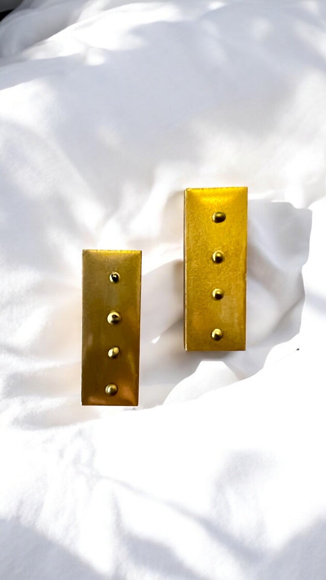 DIKGWENYA Earrings — “Royal Marks” 