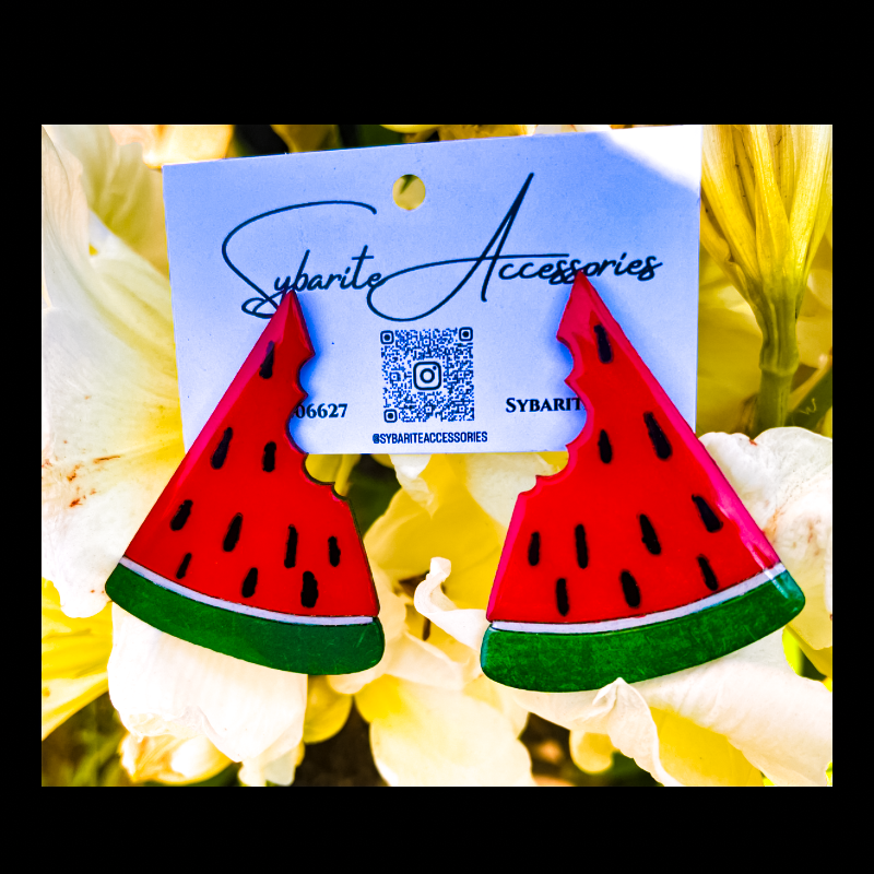 Watermelon Earrings