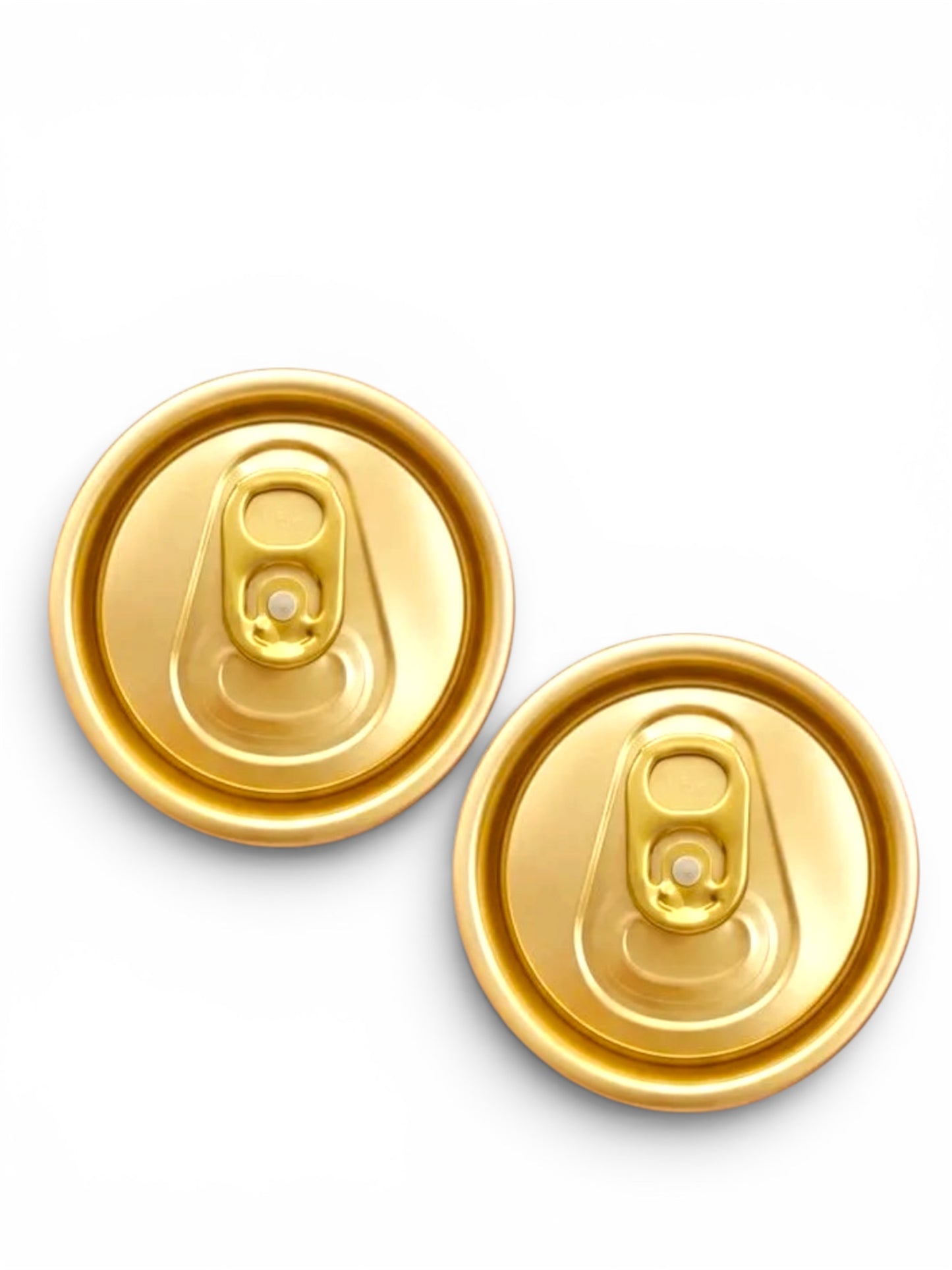 Tab Luxe 6cm Statement Earrings – Gold