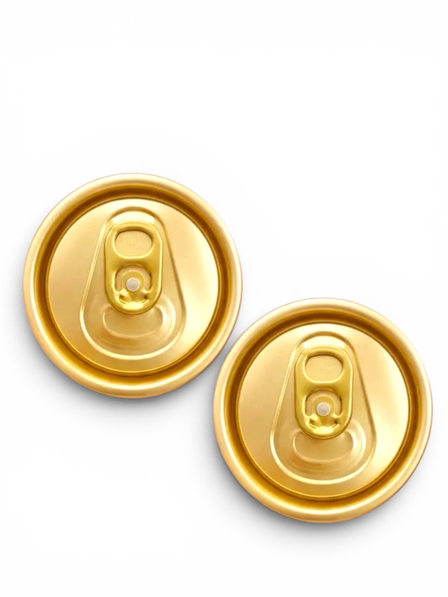 Tab Luxe 6cm Statement Earrings – Gold