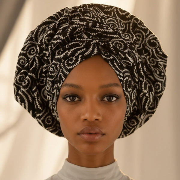 African Print Luxury Headwrap - Ready to Wear